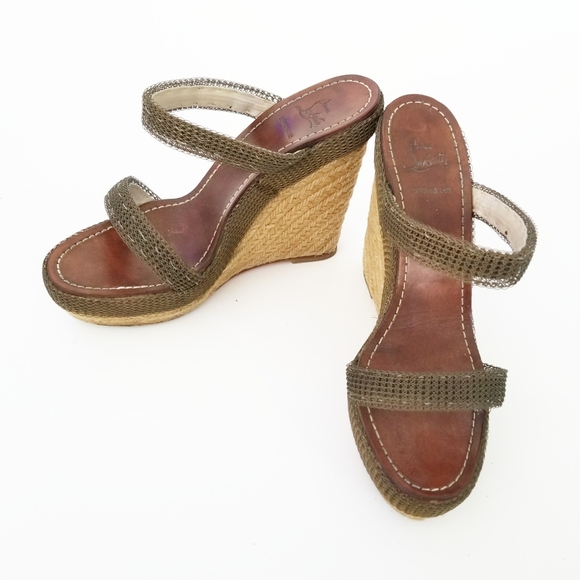 Christian Louboutin Shoes - Christian Loubutin Espadrilles Cadena Chainmaille